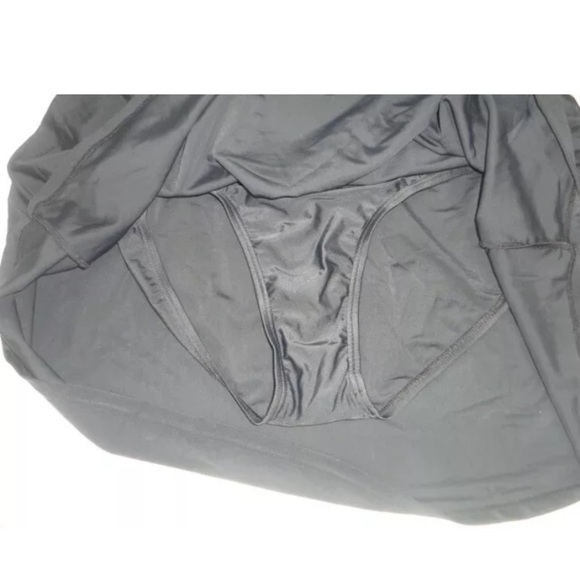 Island Escape Plus Solid Swim Skirt - Picture 3 of 4